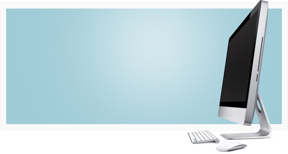 computer with keyboard and mouse